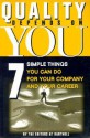 Quality Depends on You: 7 Simple Things You Can Do for Your Company and Your Career - Dartnell Publications, David Dee, Dartnell Corp