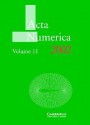 ACTA Numerica 2002: Volume 11 - Arieh Iserles