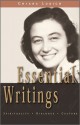 Essential Writings - Chiara Lubich, Michel Valdeleene, Thomas Masters, Callan Slipper, Michel Vandeleene