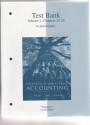 Test Bank, Volume 2, Chapters 15 26 To Accompany Financial & Managerial Accounting, The Basis For Business Decisions, 13th Ed - Jan R. Williams, Susan F. Haka, Mark S. Bettner