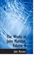 The Works of John Marston, Volume II - John Marston