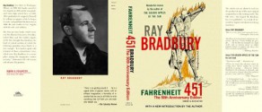 Ray Bradbury Fahrenheit 451 Special Dust Jacket for the 50th Anniversary Edition. - Ray Bradbury, Joe Mugnaini