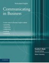 Communicating in Business Teacher's Book (Cambridge Professional English) - Simon Sweeney