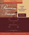 Political Theory: Classic and Contemporary Readings Volume I: Thucydides to Machiavelli - Leonard Williams