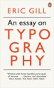 An Essay on Typography: Penguin on Design (Penguin Modern Classics) - Eric Gill