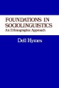 Foundations in Sociolinguistics: An Ethnographic Approach - Dell Hymes