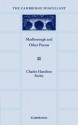 Marlborough and Other Poems - Charles Hamilton Sorley