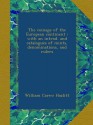 The coinage of the European continent : with an introd. and catalogues of mints, denominations, and rulers - William Carew Hazlitt