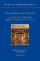 On Arithmetic and Geometry: An Arabic Critical Edition and English Translation of Epistles 1 & 2 - Ikhw an Al- Saf A