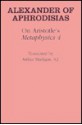 On Aristotle's Metaphysics - Alexander of Aphrodisias, W. E. Dooley