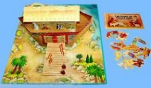 Noah's Ark Full of Animals: A Pop-Up Playbook - Kenneth N. Taylor, Suzanne Ferguson