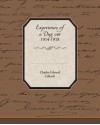 Experiences of a Dug-Out, 1914-1918 - Charles Edward Callwell