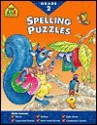 Spelling Puzzles Grade 2-Workbook - School Zone Publishing Company, Joan Hoffman, Chris Cook