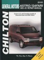 Chilton's General Motors Astro/Safari 1985 05 (Chilton's Total Car Care Repair Manual) - Kevin M. G. Maher, Ken Freund