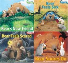 Bear Board Book 4-pack: Bear's New Friend; Bear Feels Sick; Bear Feels Scared; Bear Snores On - Karma Wilson, Jane Chapman