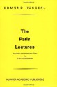 The Paris Lectures - Edmund Husserl, Peter Koestenbaum, Steven J. Bartlett