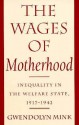 The Wages of Motherhood: Inequality in the Welfare State, 1917 1942 - Gwendolyn Mink