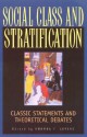 Social Class and Stratification: Classic Statements and Theoretical Debates - Rhonda F. Levine, Patricia Hill Collins, Oliver Cox