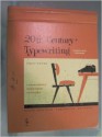 20th Century Typewriting - T. James Crawford, Lawrence W. Erickson, D.D. Lessenberry