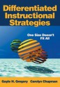 Differentiated Instructional Strategies: One Size Doesn't Fit All - Gayle H. Gregory, Carolyn Chapman