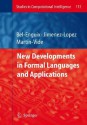 New Developments in Formal Languages and Applications - Gemma Bel-Enguix