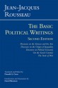 The Basic Political Writings - Jean-Jacques Rousseau, Donald A. Cress