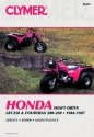 Honda Atc250 and Fourtrax 200/250, 1984-1986: Service, Repair, Maintenance - Ed Scott, Alan Harold Ahlstrand