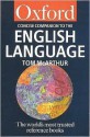 Concise Oxford Companion to the English Language (Oxford Paperback Reference) - Tom McArthur