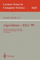 Algorithms - ESA'99: 7th Annual European Symposium, Prague, Czech Republic, July 16-18, 1999 Proceedings - Jaroslav Nesetril