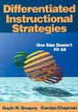 Differentiated Instructional Strategies: One Size Doesn't Fit All - Gayle H. Gregory, Carolyn Chapman