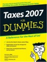 Taxes 2007 for Dummies - Eric Tyson, Tyson, David J. Silverman, Margaret A. Munro