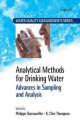 Analytical Methods for Drinking Water: Advances in Sampling and Analysis - Philippe Quevauviller, K. Clive Thompson