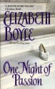 One Night of Passion (Avon Romantic Treasure) - Elizabeth Boyle