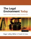 Study Guide for Miller/Cross' The Legal Environment Today: Business In Its Ethical, Regulatory, E-Commerce, and Global Setting, 7th - Roger LeRoy Miller, Frank B. Cross