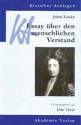 Essay uber den Menschlichen Verstand - John Locke, Udo Thiel