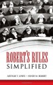 Robert's Rules Simplified - Arthur T. Lewis, Henry M. Robert