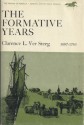 The Formative Years 1607 1763 - Clarence L. Ver Steeg