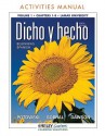 Dicho y hecho 9th Edition AM Volume 1 Chpts 1-8 for Lamar University (Spanish Edition) - Kim Potowski, Silvia Sobral, Laila M. Dawson