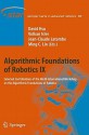 Algorithmic Foundations Of Robotics Ix: Selected Contributions Of The Ninth International Workshop On The Algorithmic Foundations Of Robotics (Springer Tracts In Advanced Robotics) - David Hsu, Volkan Isler, Jean-Claude Latombe, Ming C. Lin