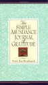 The Simple Abundance Journal of Gratitude - Sarah Ban Breathnach