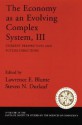 The Economy As an Evolving Complex System, III: Current Perspectives and Future Directions (Santa Fe Institute Studies in the Science of Complexity) - Lawrence E. Blume