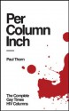 Per Column Inch - The Complete Gay Times HIV Columns - Paul Thorn, Joseph Galliano