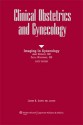 Clinical Obstetrics & Gynecology: Symposium on Imaging in Gynecology - James R. Scott, Paula J. Woodward, Steven G. Gabbe, Anne M. Kennedy