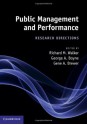 Public Management and Performance - Richard M. Walker, George A. Boyne, Gene A. Brewer