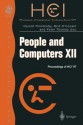 People And Computers Xii: Proceedings Of Hci'97 (Bcs Conference Series) - Harold Thimbleby, Brid O'Conaill, Peter J. Thomas