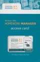 Homework Manager Card to accompany Introduction to Managerial Accounting - Peter C. Brewer