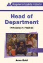 Head of Department: Principles in Practice (Management and Leadership in Education) - Anne Gold