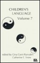 Children's Language: Volume 7 - Gina Conti-Ramsden, Catherine E. Snow