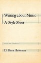 Writing about Music: A Style Sheet - D. Kern Holoman