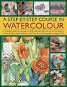 A Step-By-Step Course in Watercolour: A Practical Guide to Techniques, with Inspirational Projects for Landscapes, Fruits, Flowers and Still Lives, Shown in 175 Photographs - Angela Gair